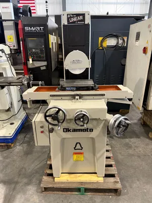OKAMOTO LINEAR 612/14 Reciprocating Surface Grinders | GMT (2)