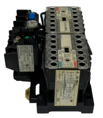 NEW MITSUBISHI SD-MR12 CONTACTOR W/ TH-K12AB RELAY SDMR12