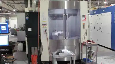 2014 MAKINO A61NX-5E Horizontal Machining Centers | Tight Tolerance Machinery (17)