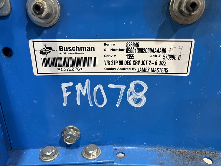 Used _UNKNOWN_ NO.: 1355 Roller Conveyors Alabama US | Transamerican Equipment Company #704128