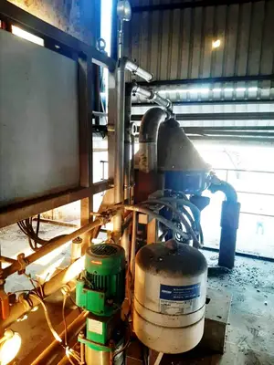 Alfa-Laval VO-10 vegetable oil separator, 316SS.