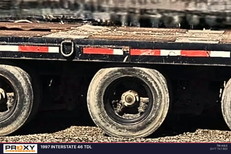 Used 1997 INTERSTATE 46 TDL Tiltbed Trailers Wisconsin US | Proxy Equipment #1385022