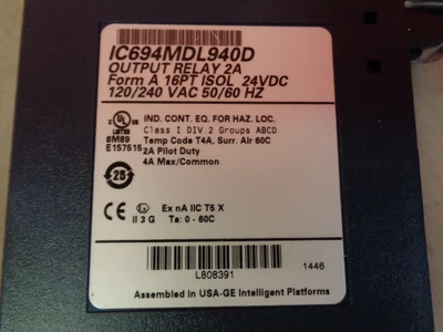 USED GE IC694MDL940D