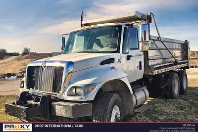 Used 2007 INTERNATIONAL 7400 Dump trucks Wisconsin US | Proxy Equipment #1378126