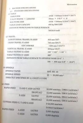 2007 KITAMURA MYTRUNNION-5 Universal Machining Centers | Murphy Machinery (6)
