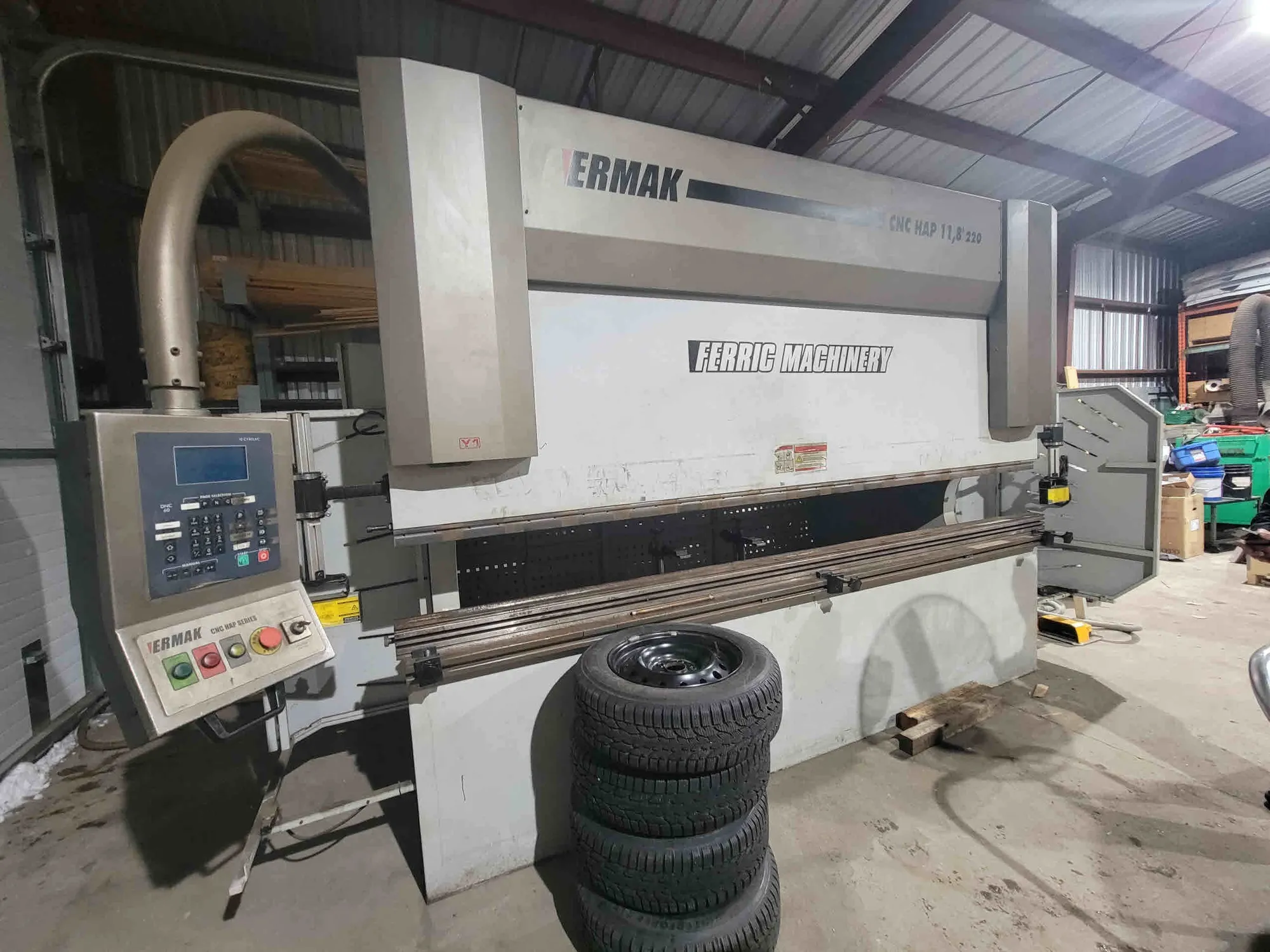 USED 2010 ERMAKSAN CNC HAP 11.8X220