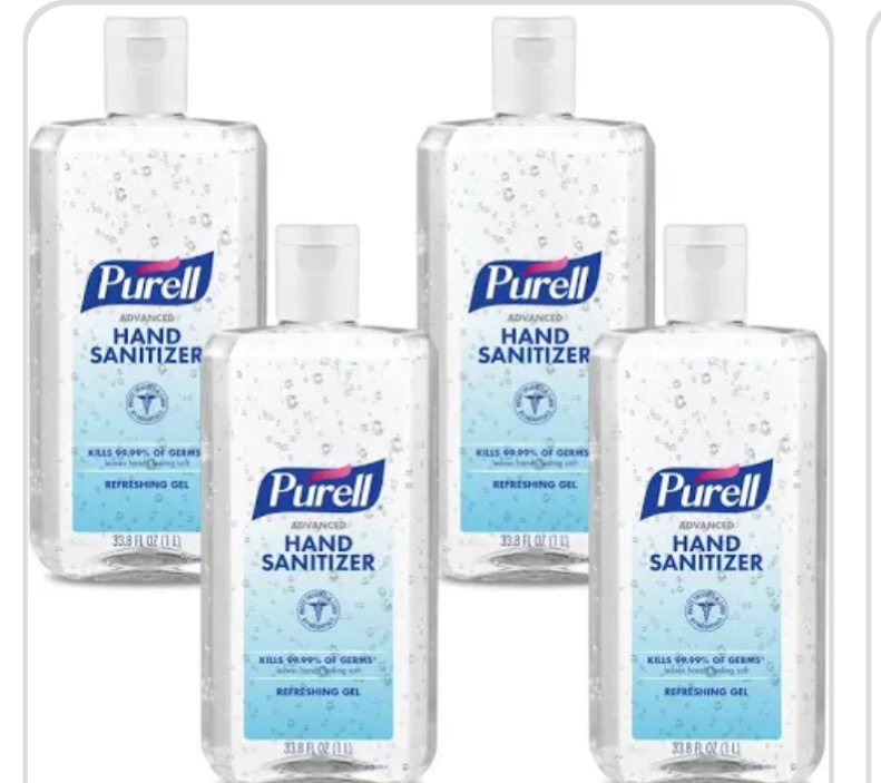 Purell Advanced Hand Sanitizer - Bulk Pallet Case Lot