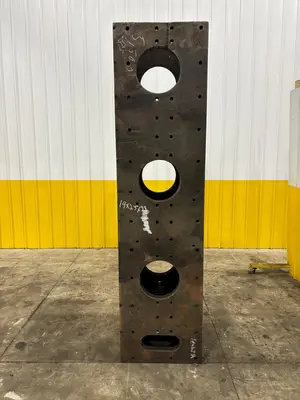 25" X 19" X 99" STEEL BOX TABLE: YOBRO #24071