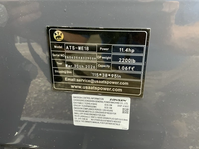 Used 2026 ATS POWER ATS-ME18 Crawler Excavators - Mini Michigan US | Miedema Asset Management Group #1455000