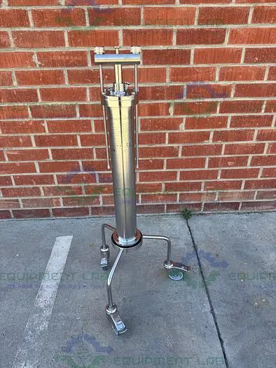 Used PHARMACIA / GE/ FINELINE 100 PL 150/650  STAINLESS STEEL CHROMATOGRAPHY COLUMN Columns California US | Equipment Lab #485815
