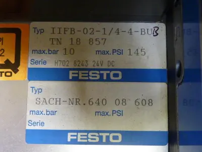 USED FESTO IFB8-02