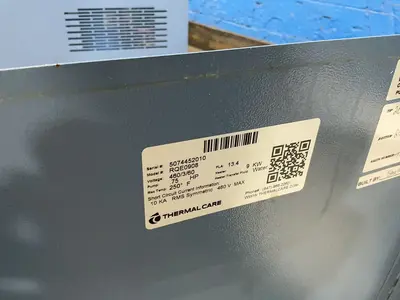 Used THERMAL CARE RQE0908 Misc Plastics Equipment Ohio US | HGR 24 #1332661