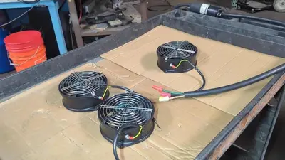 Ebm Papst W2S130-AA03-01 Axial Flow Cooling Fan Blower 150 x 55 mm 224 CFM 230V