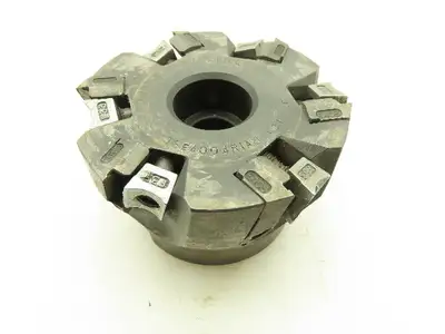 Tungaloy TSE4004RIAU Tac Mill Indexable FaceMill 6-Insert Cutter 4" RH 1.5" Bore