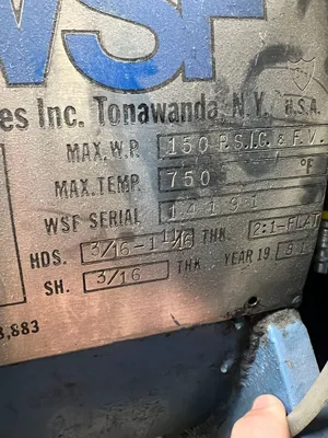 1981 WSF INDUSTRIES Autoclave Autoclave | Universal Press & Machinery (UPM) (13)