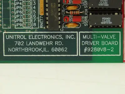 Unitrol 9280V8-2 Multi-Valve Driver Board