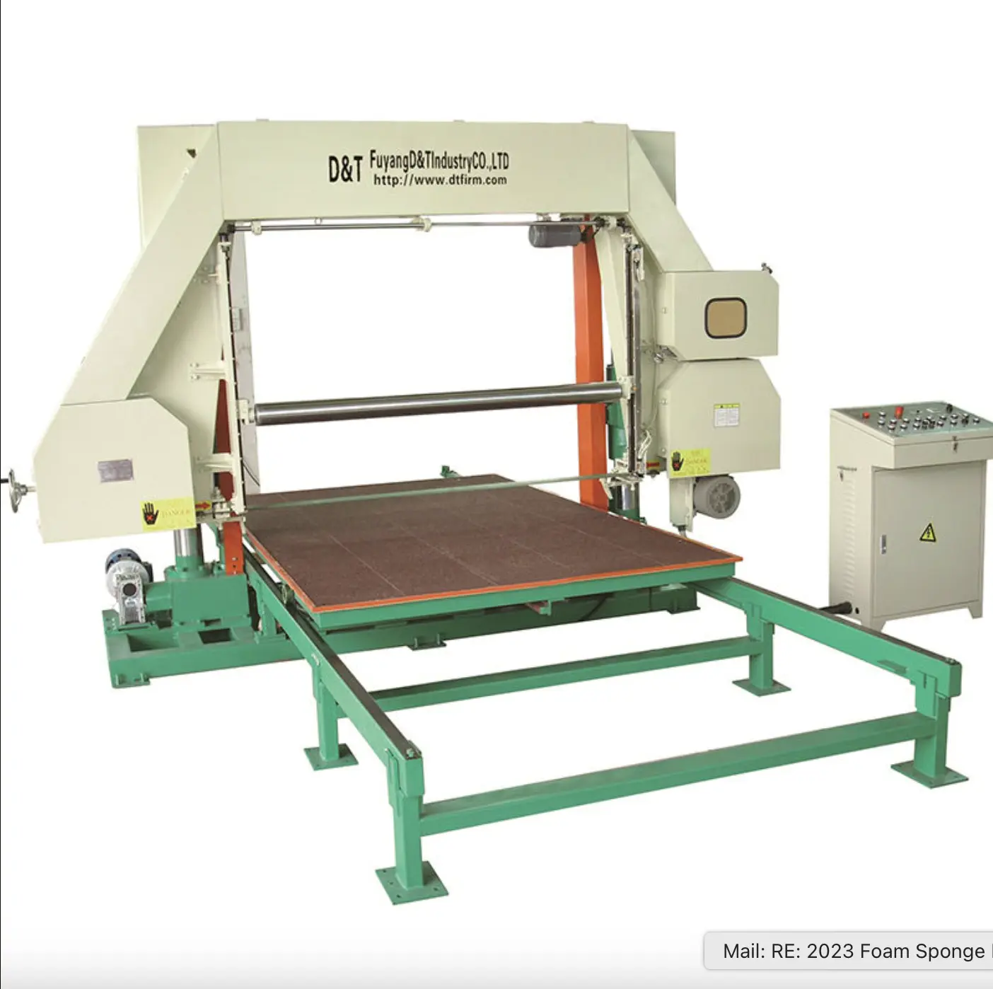 New | in-Stock NANO FOAM 2023 Foam Sponge EVA Sheet Cutting Machine Horizontal Foam Cutter Machine with CE Foam Cutting Machines New Jersey US | REDLION Supplier Hub LLC #1335957