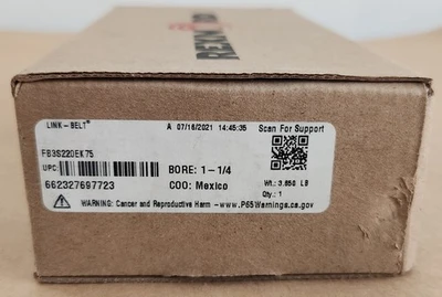NEW Rexnord FB3S220-EK75