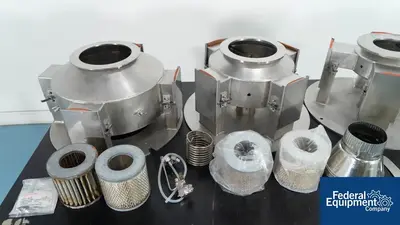 USED Vector Vector Coating Pan, Model LDCS3, S/S