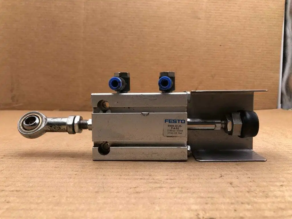 FESTO DMM-32-25-P-A-S2 Double Acting Air Cylinder 145PSI 32mm Bore 25mm Stroke