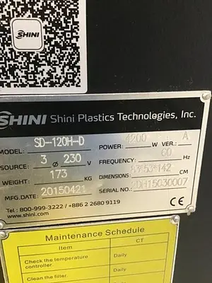 USED SHINI SD-120H-D