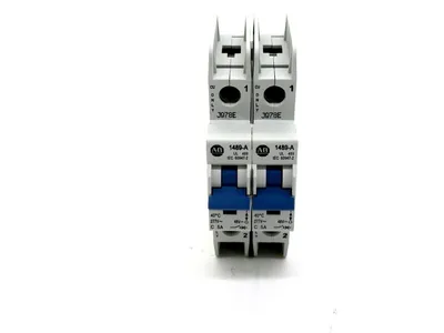 NEW 2 PCS. ALLEN BRADLEY 1489-A1C050 CIRCUIT BREAKER SERIES A 1489A1C050