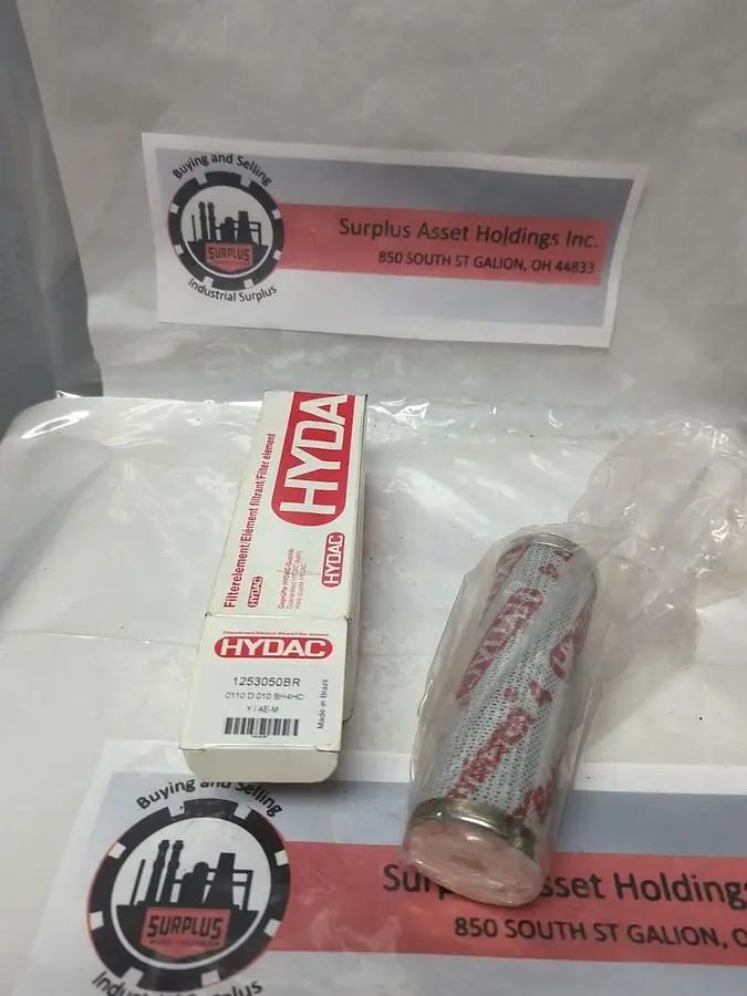 New | in-Stock HYDAC 1253050BR Filters Ohio US | Surplus Asset Holdings #1236795