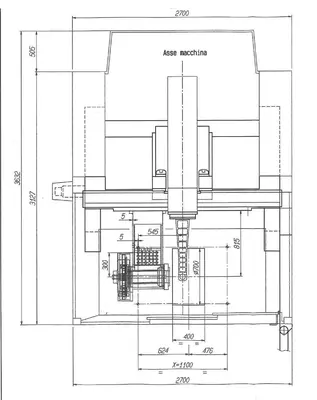 USED OMV / PARPAS HSC 1100 CNC 5 AXIS