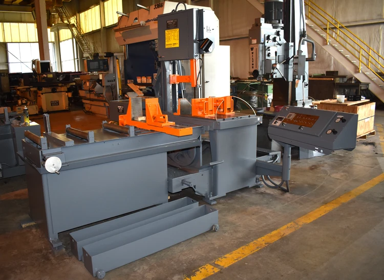 Used HEM V100LA-3 Vertical Band Saws Ohio US | Mohawk Machinery 6 #183106