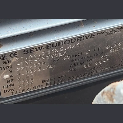 USED SEW-EURODRIVE RF70A