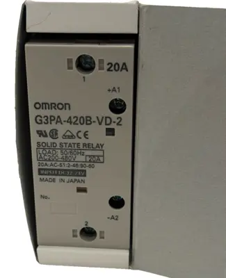 NEW OMRON G3PA-420B-VD-2 SOLID STATE RELAY 12-24V G3PA420BVD2