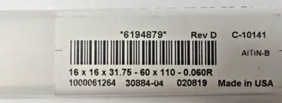 New | in-Stock hanita 6546546456456 End Mills California US | Amiron Machinery #1260457