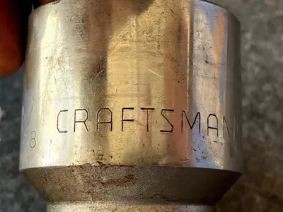 CRAFTSMAN USA 3/4" DRIVE 1-5/8"  SHALLOW SOCKET V-47783 12-PT.