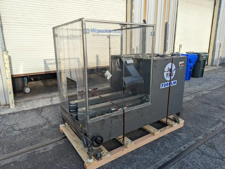 Used WEPACKIT MACHINERY 720 XLM Case Erectors South Carolina US | North Star Packaging #393406