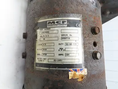Caterpillar LNAJ4002 Forklift Left Right Drive Axle & Motor 8-Lug Off EP18KT