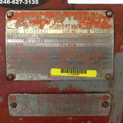 USED BELL & GOSSETT 3BB 9 BF