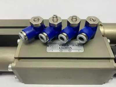 Used WEBER SCREWDRIVING SYSTEMS SEV VACUUM FIXTURED SCREWDRIVING SYSTEM ASSEMBLY 1114046 Miscellaneous MRO | Maverick Industrial Sales #1121675