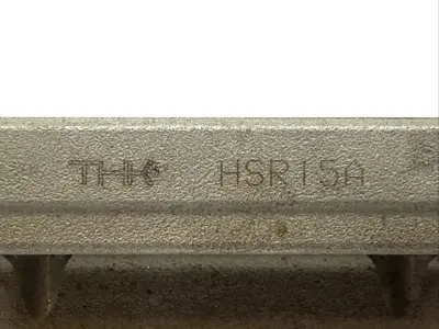 USED THK LINEAR GUIDE RAIL BEARING BLOCK W/ 100MM RAIL