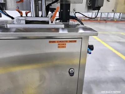 Used Hytek HTK-LBR Pressure Sensitive Wraparound Labeler