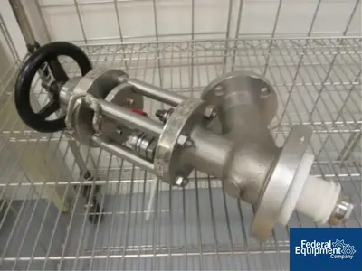 NEW De Dietrich 2" x 1.5" DeDietrich Glass Lined Plug Valve