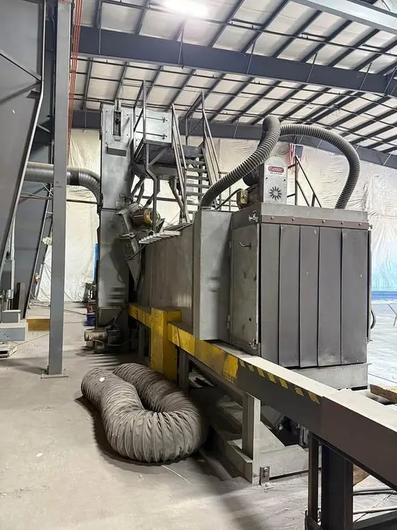 Used 1999 LS INDUSTRIES _UNKNOWN_ Roller Conveyor Shot Blaster Pennsylvania US | Shot Blasting Equipment #235501
