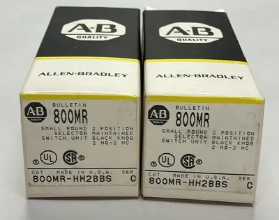 New | in-Stock ALLEN-BRADLEY 800MR-HH2BBS Miscellaneous Equipment (Electrical & Power) | Surplus Asset Holdings #1196521