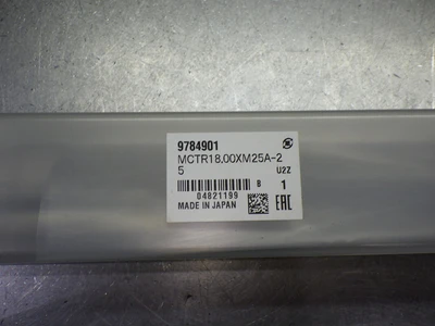 Tungaloy 18mm Coolant Thru 25xD Drill 25mm Shank MCTR18.00XM25A-25 (LOC3283A)