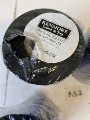 NEW Kenmore Label & Tag Does Not Apply