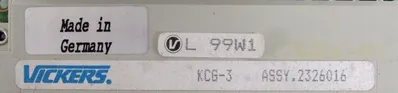 USED VICKERS EEA-PAM-513-A-32 CONTROL BOARD EEAPAM513A32