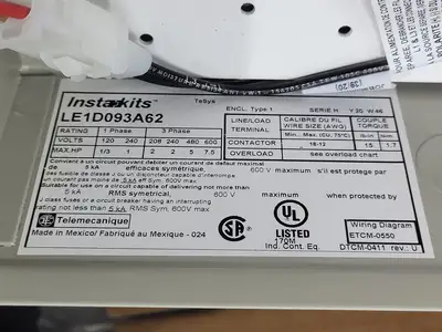 NEW SCHNEIDER LE1D093A62