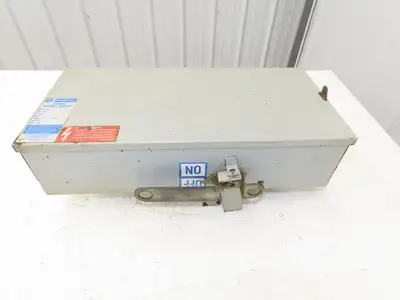 Westinghouse Fusible Busway Disconnect Switch Bus Plug 60A 600VAC 3PH 3W