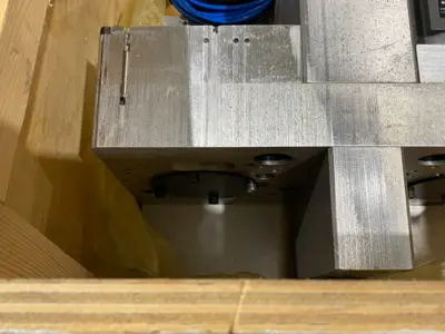 USED HOMAG VERTICAL BORE HEAD ASSEMBLY