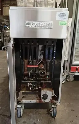American Range 50 lb. All Stainless Gas Deep Fat Fryer - 120,000 BT, AF-45-50