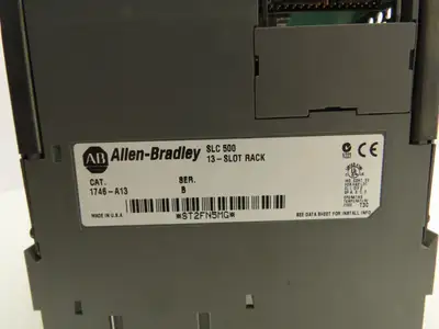 Allen Bradley 1746-A13 1746-P3 SLC 500 Power Supply 13-Slot I/O Chassis Rack
